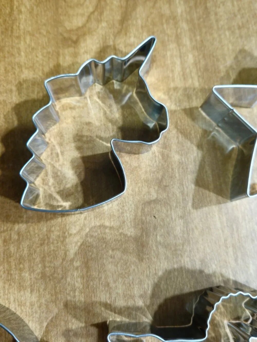 Baking World Unicorn Theme Cookie Cutters New